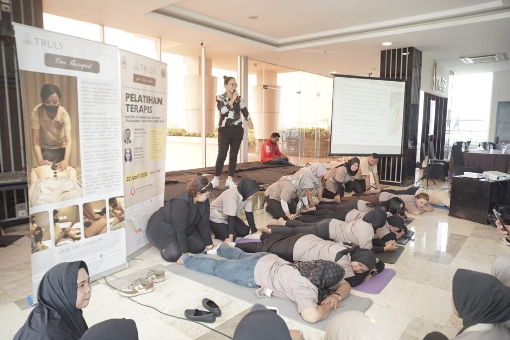 pelatihan SOP pijat truly home massage