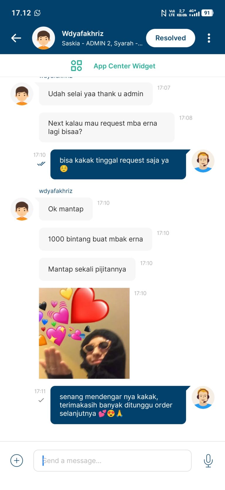 Testimonial pelanggan Truly Home Massage 3