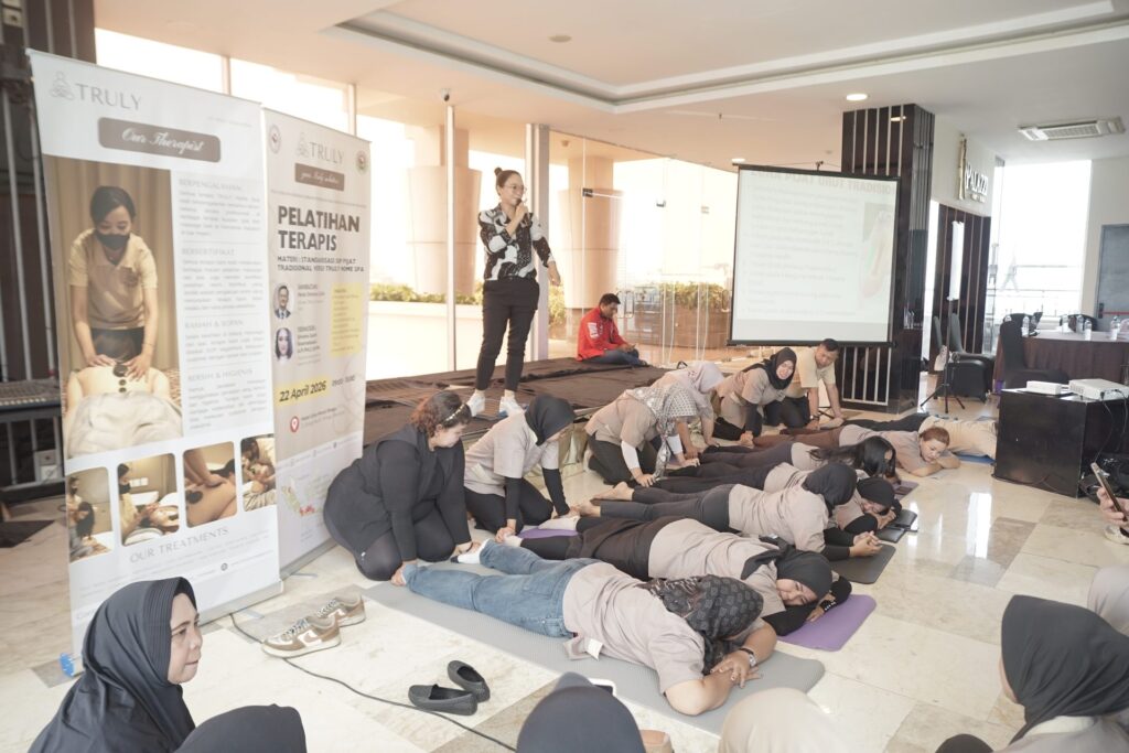 pelatihan SOP pijat truly home massage